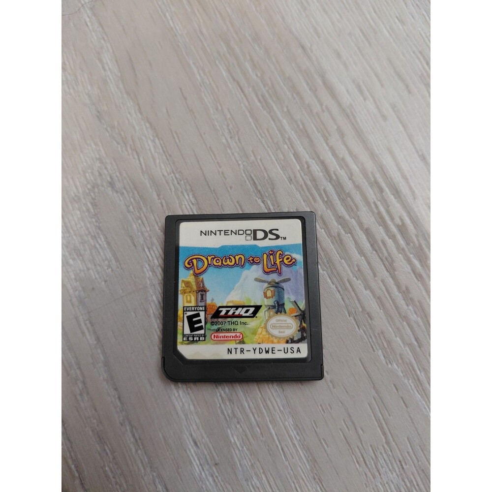 Nintendo DS Drawn to Life Rated E Game Only 2007